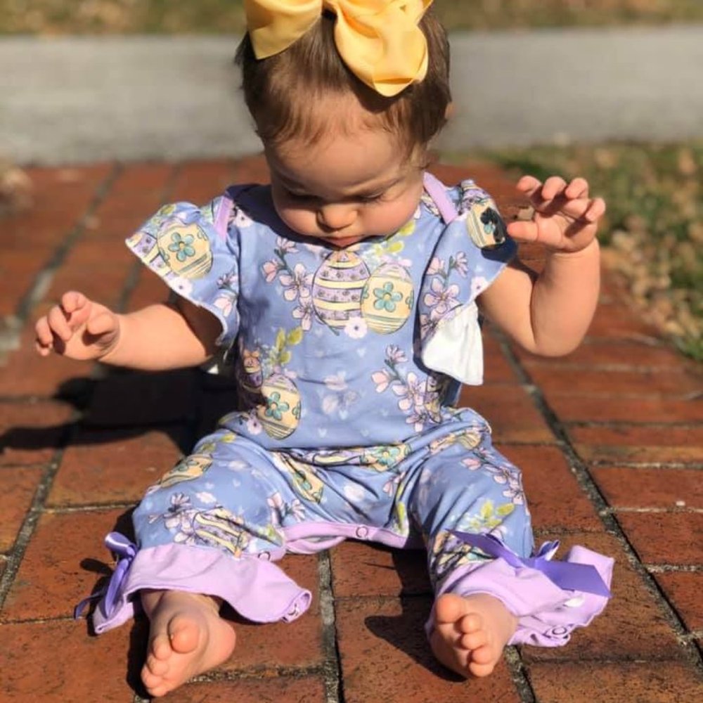 Pete and Lucy Easter Romper